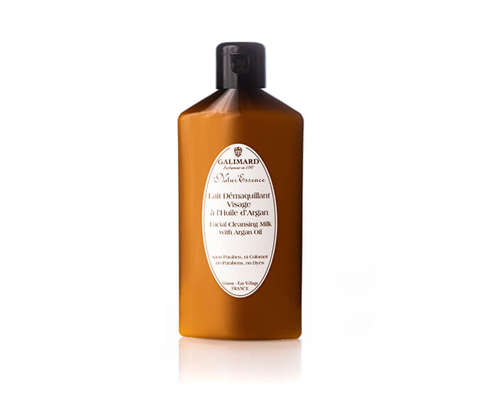 Facial cleansing milk with organic Argan oil